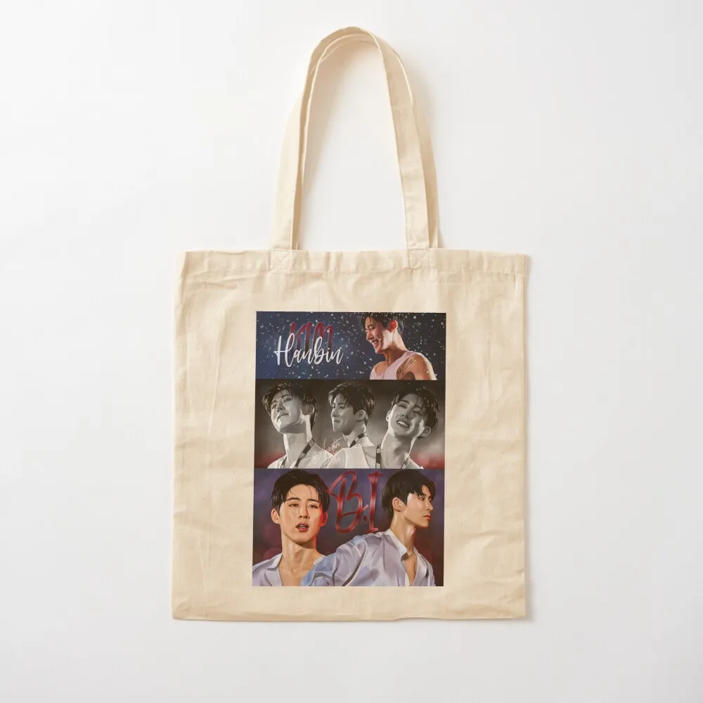 Ким Ханбин / Б.И. Большая сумка Сумки Женские сумки Холщовая большая