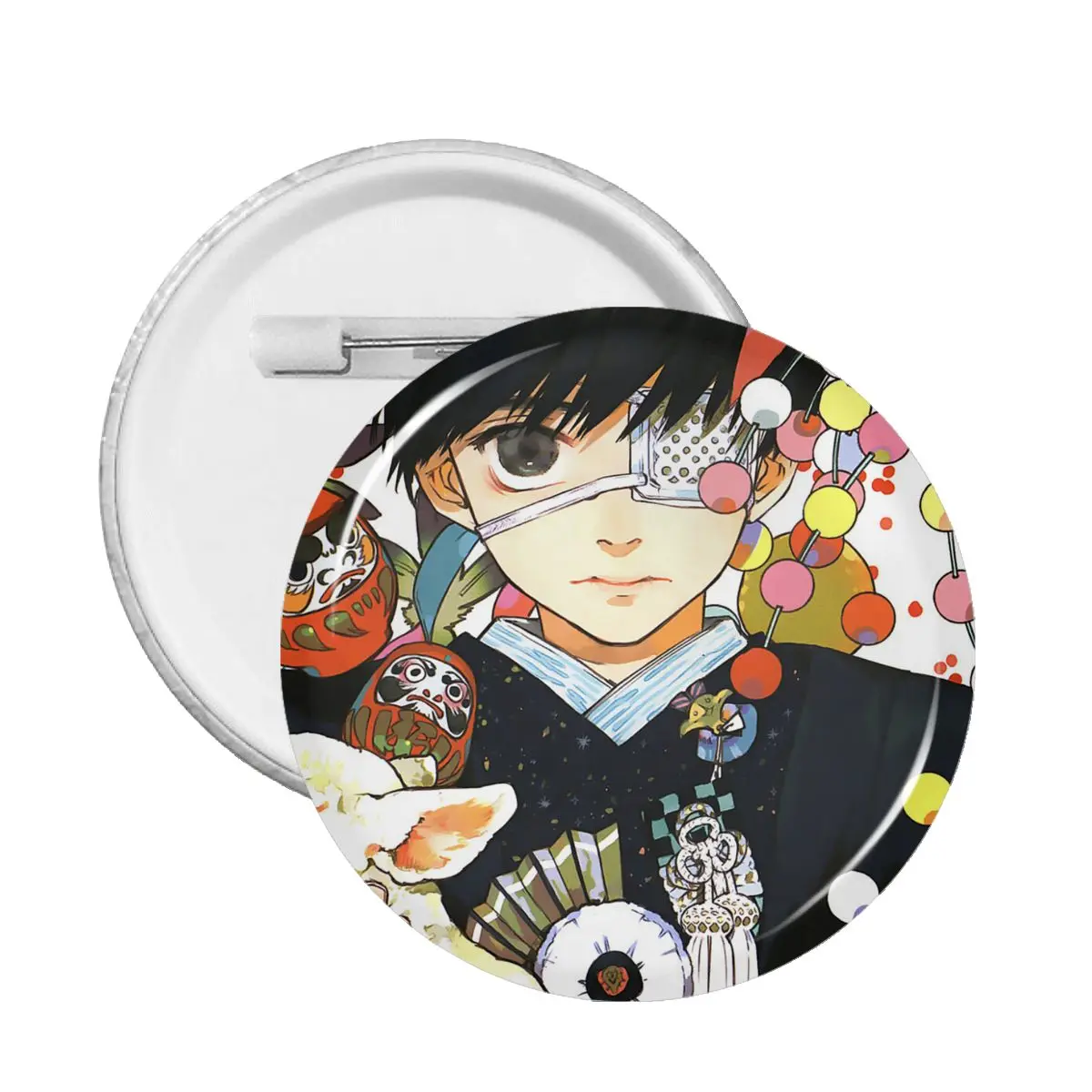 

Cute Pin Badge Tokyo Ghoul Ken Kaneki Fantasy Manga Metal Pins For Lovers Badges Brooches For Backpack