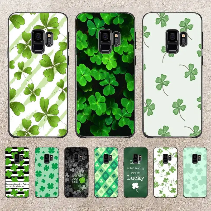 

Four Leaf Clover Phone Case For Samsung Galaxy Plus S9 S20Plus S20ULTRA S10lite S225G S10 Note20ultra Case