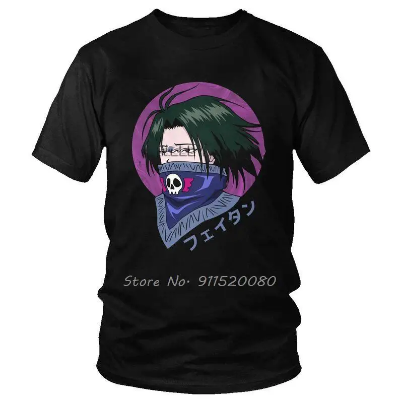 

Футболка HXH FEITAN Мужская, уникальная тенниска в стиле Харадзюку, Hunter X футболка с изображением охотника, хлопковая майка с рисунком Аниме Манг...