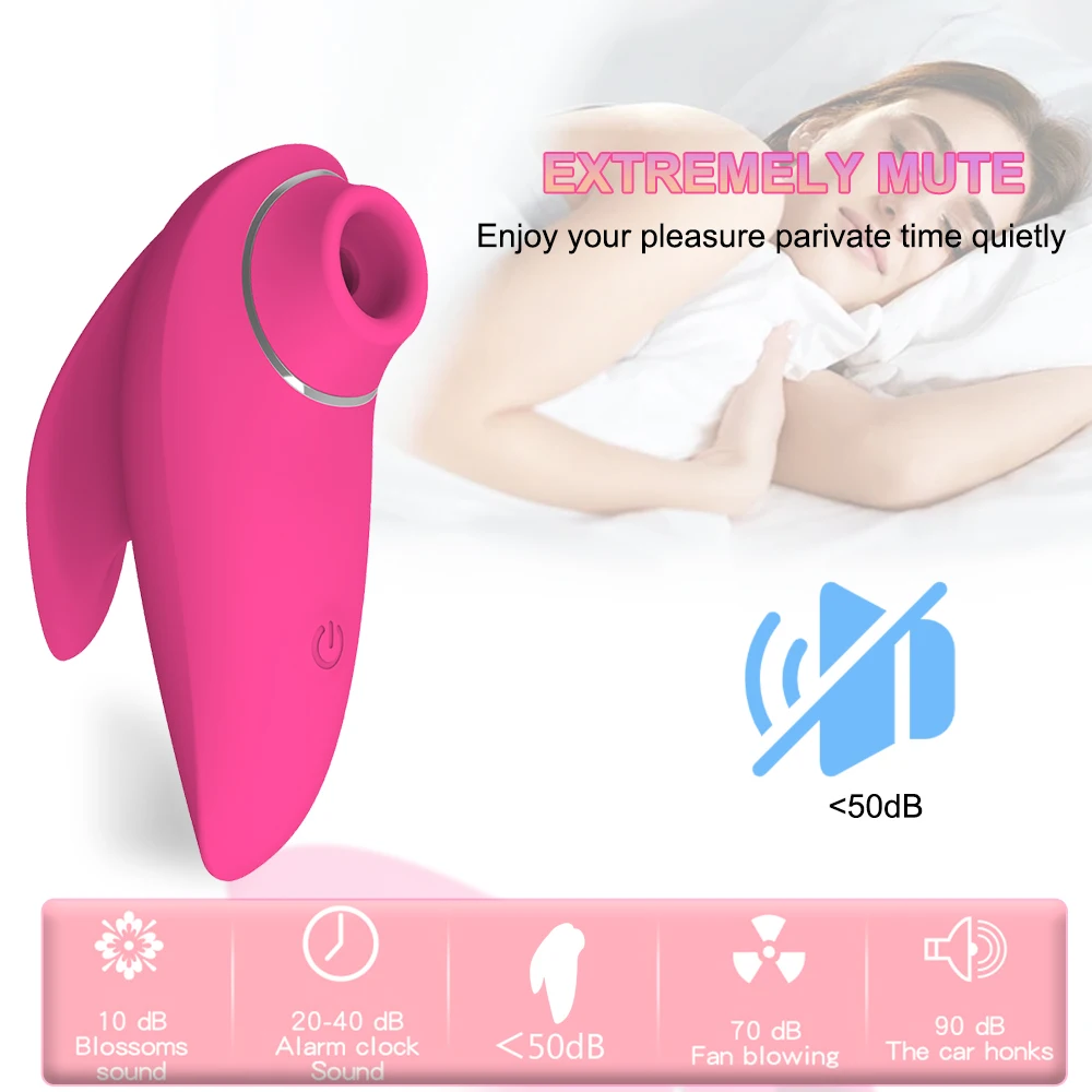 Мощный вибратор для клитора силиконовый массажер точки G женский оральный