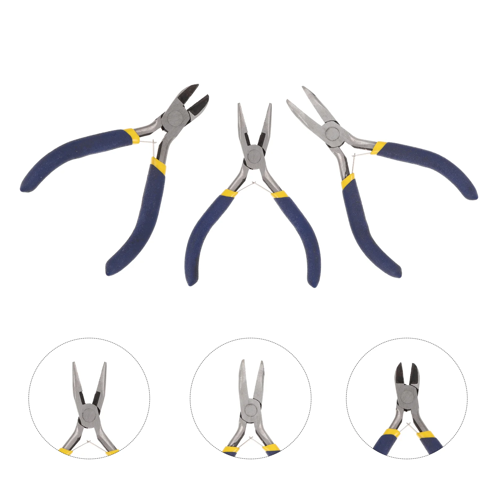 

3pcs Multifunction Stripping Tool Needle Nose Pliers for DIY Craft