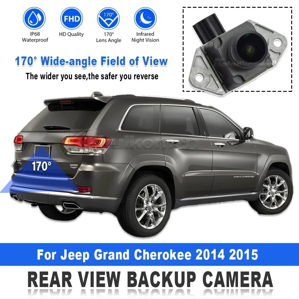 Новинка 68137943AJ 68137943AD 68137943AH 68137943AF 68137943AG камера заднего вида 014 2015 для Jeep Grand Cherokee