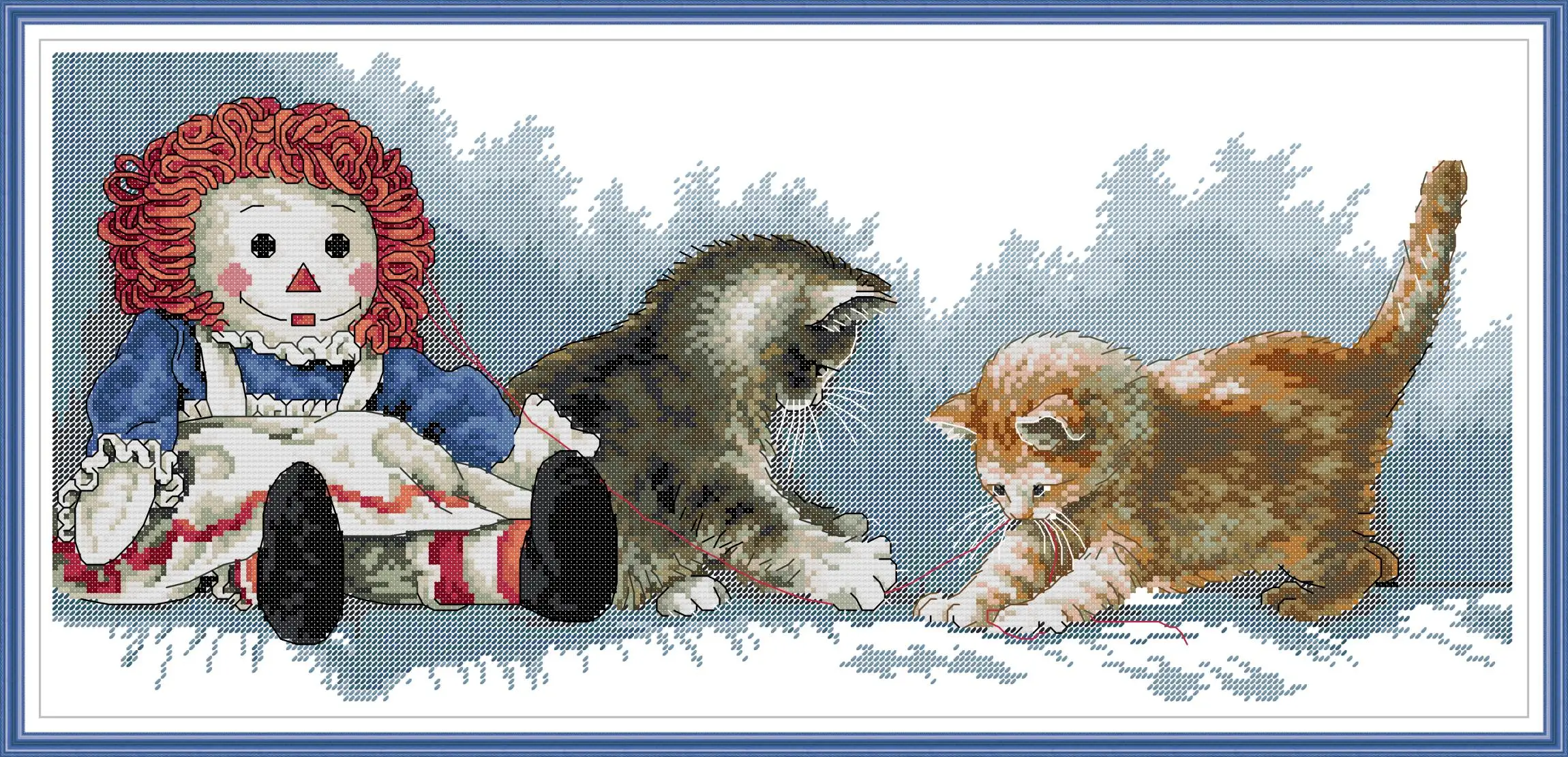 

Набор для вышивки крестиком Joy Sunday с предварительной печатью, «сделай сам», легкий Рисунок, Aida 14/11CT, Набор для вышивки штампованной тканью, «окружающие дела»