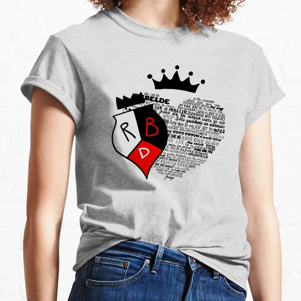 Женская футболка Rbd дизайнерская женская одежда в японском стиле Харадзюку