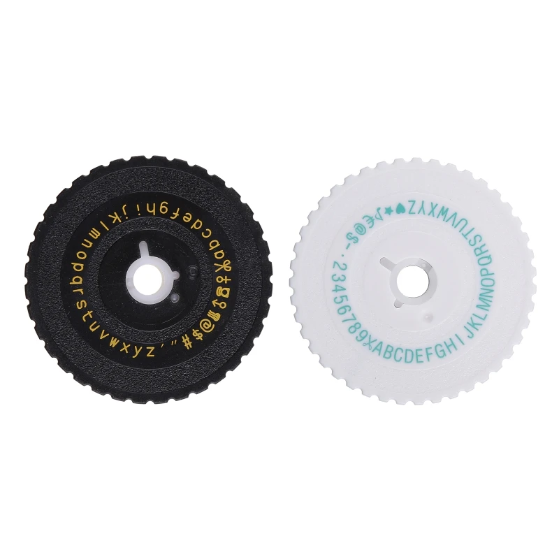 

DIY ручной производитель этикеток, сменные колеса, пластиковый ПВХ 9 мм колесо для изготовления этикеток для 3D-принтера Motex E101