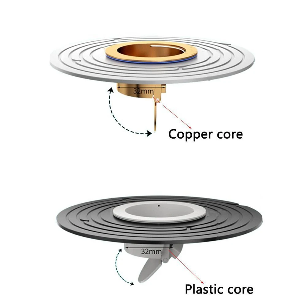 1 шт. дренажный сердечник для пола с защитой от запаха