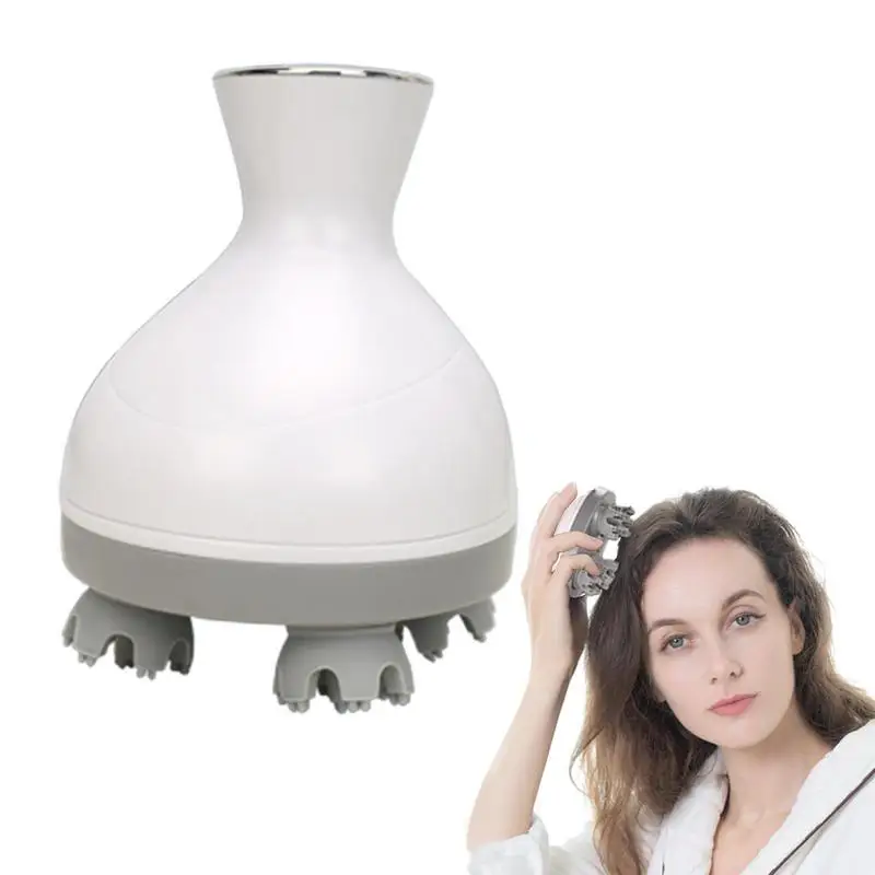 

Electric Head Massager Handheld Pet Massager With 4 Massage Claws Portable Rechargeable Hair Scalp Massager Ergonomic And