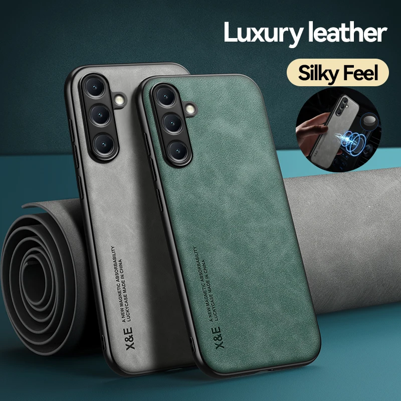 Для Samsung Galaxy M55 5G Чехол с магнитным держателем Чехлы для телефонов M 55 55M GalaxyM55 2024 6 7