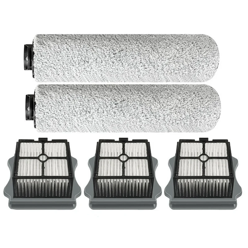 

Roller Soft Brush Filter For TINECO FLOOR ONE Steam Cordless Wet Dry Floor Washer Handheld Vacuum Cleaner Spare Parts