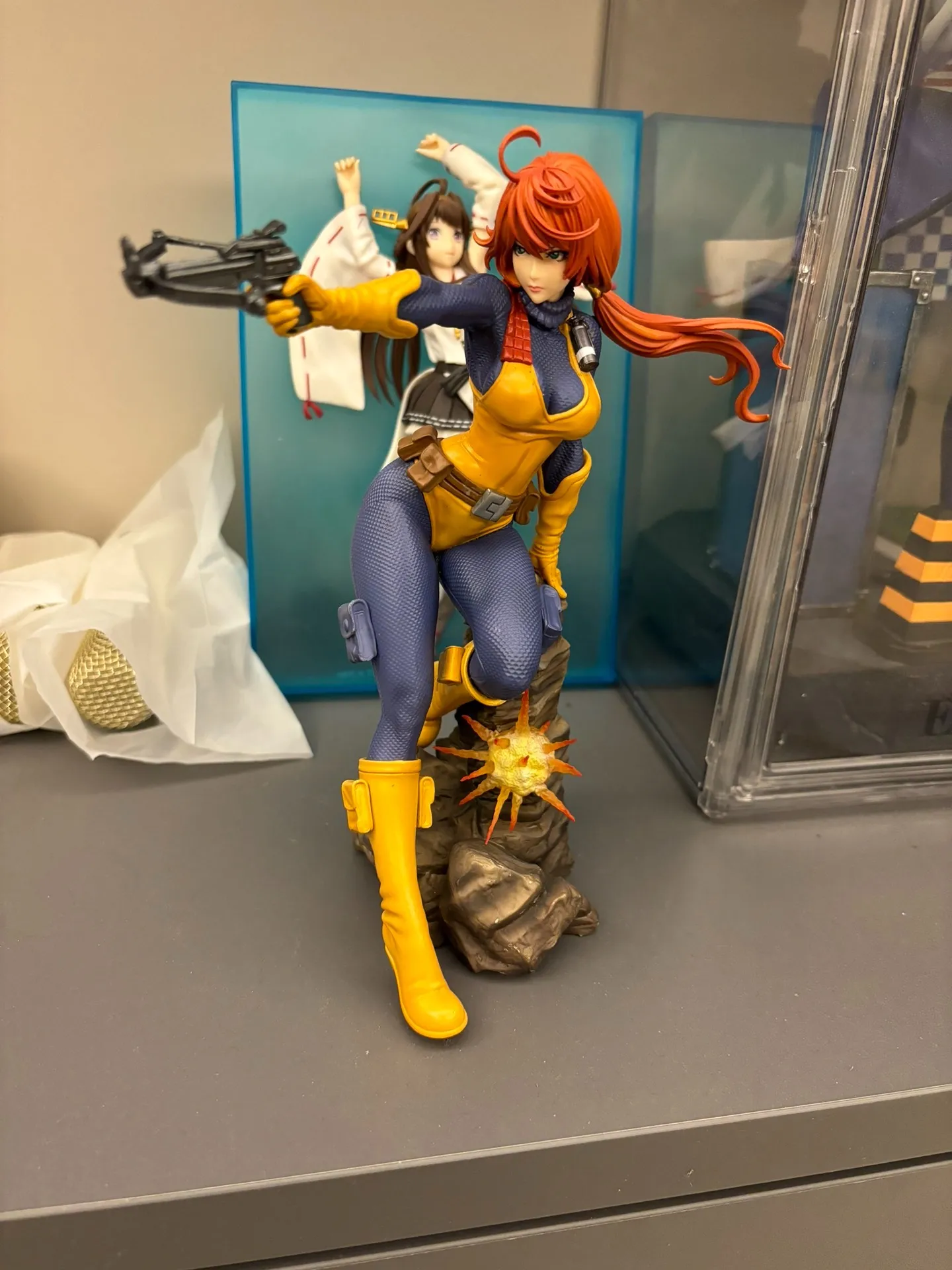 В наличии оригинальная серия Kotobukiya G I Joe Bishoujo Scarlett Lady Jaye аутентичная