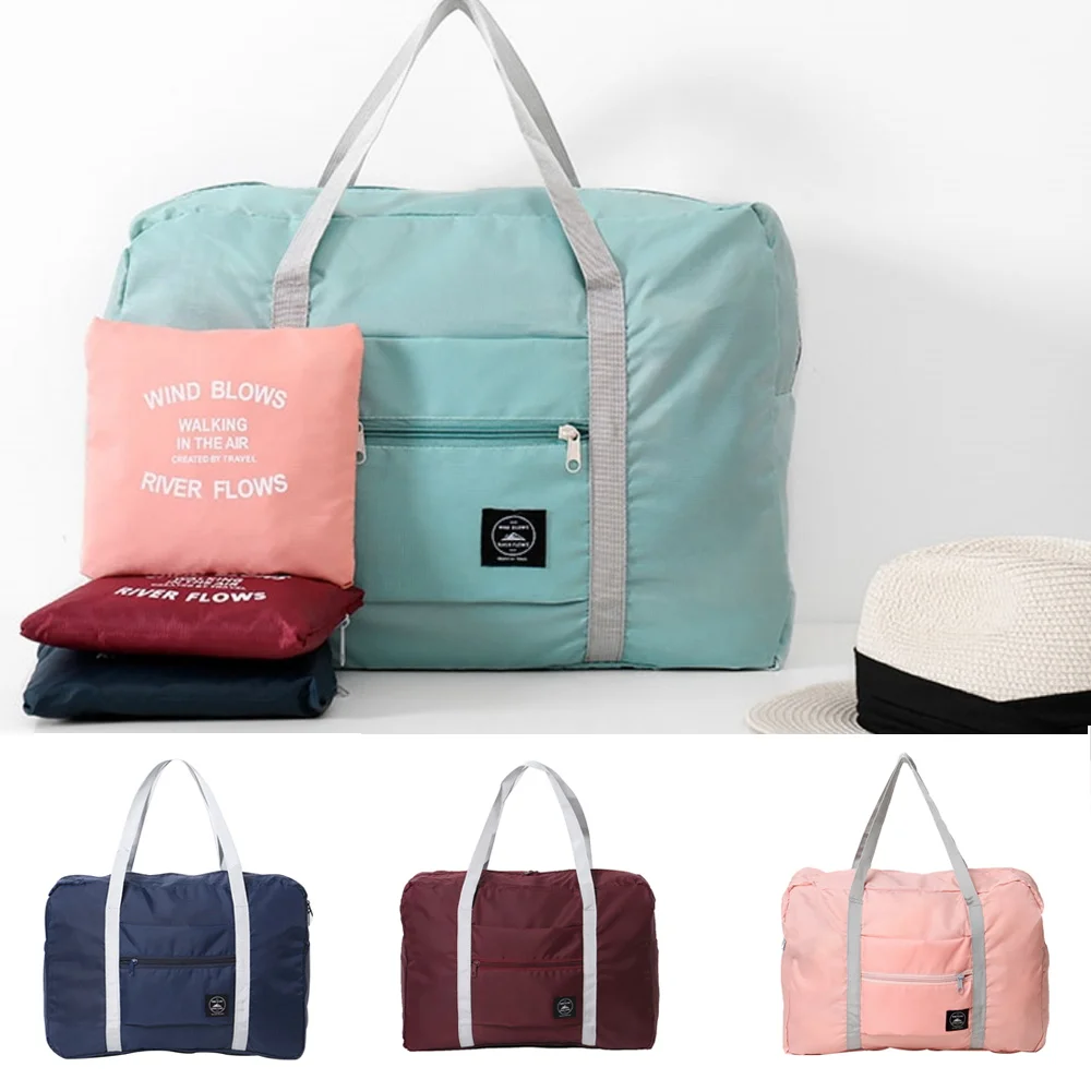 2022 Waterproof Folding Travel Bag Portable Travel Bag Handbags Men and Women New Fashion Duffle Bag Travel Luggage Storage Bags