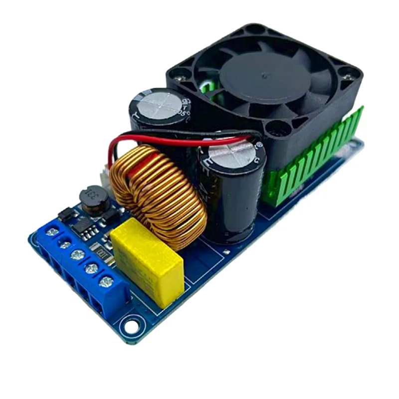 Фото T35C IRS2092 500 Вт цифровой аудиоусилитель мощности, моноканальный HIFI мощность 20 Гц-20 кГц, плата усилителя мощности класса D №1