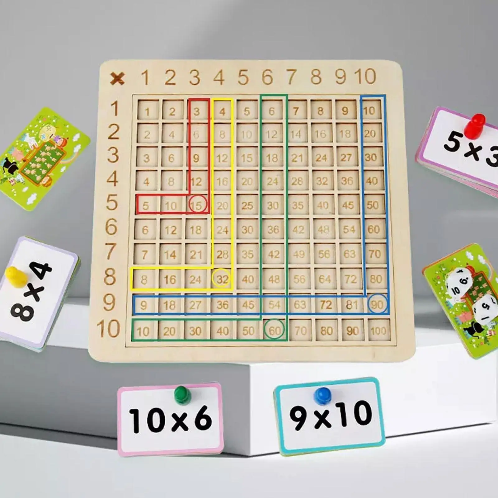 

Детский пазл для раннего образования, умножение, умножение, начальная доска для учеников, школьный стол для V6I4