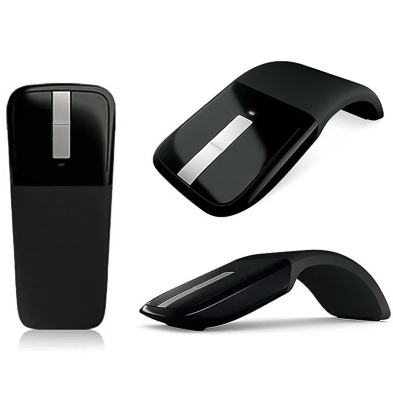 

2023 2.4Ghz Foldable Wireless Mouse Folding Arc Touch Mouse Mause Computer Gaming Mouse Mice for Microsoft Surface PC Laptop New