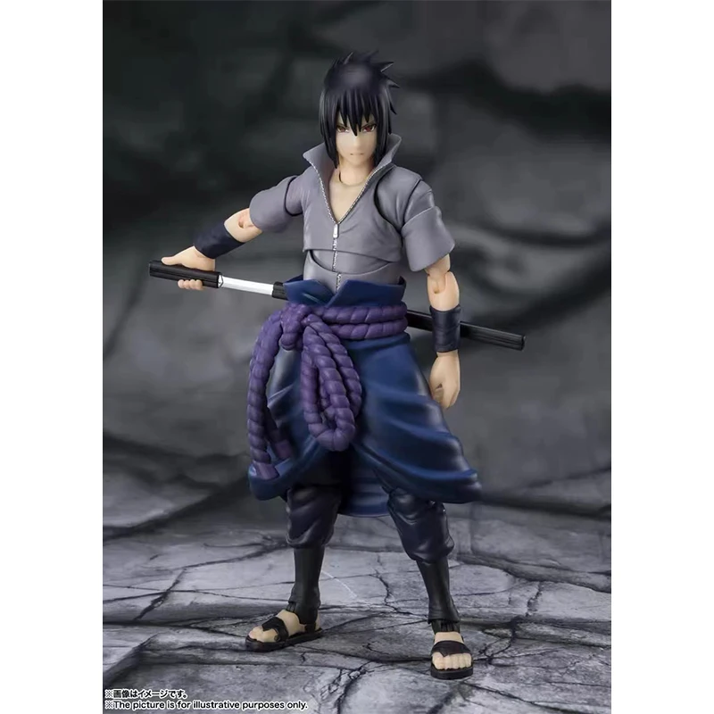 Фото Оригинальный Bandai SHFiguarts 2,0 Наруто Саске Какаши Сакура Учиха Мадара SHF аниме фигурка экшн-модель игрушки №3