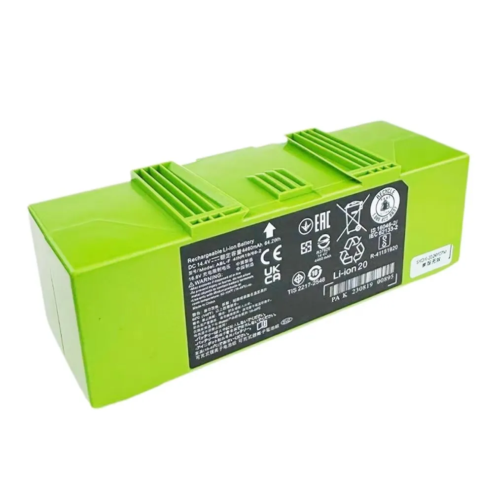 Фото Аккумулятор i7 14.4V 12800mAh для iRobot Roomba серий e и i, i7+ e5 7150 7550 i3 3150 i3+ 3550 i4 4150 i4+ 4624864 №2