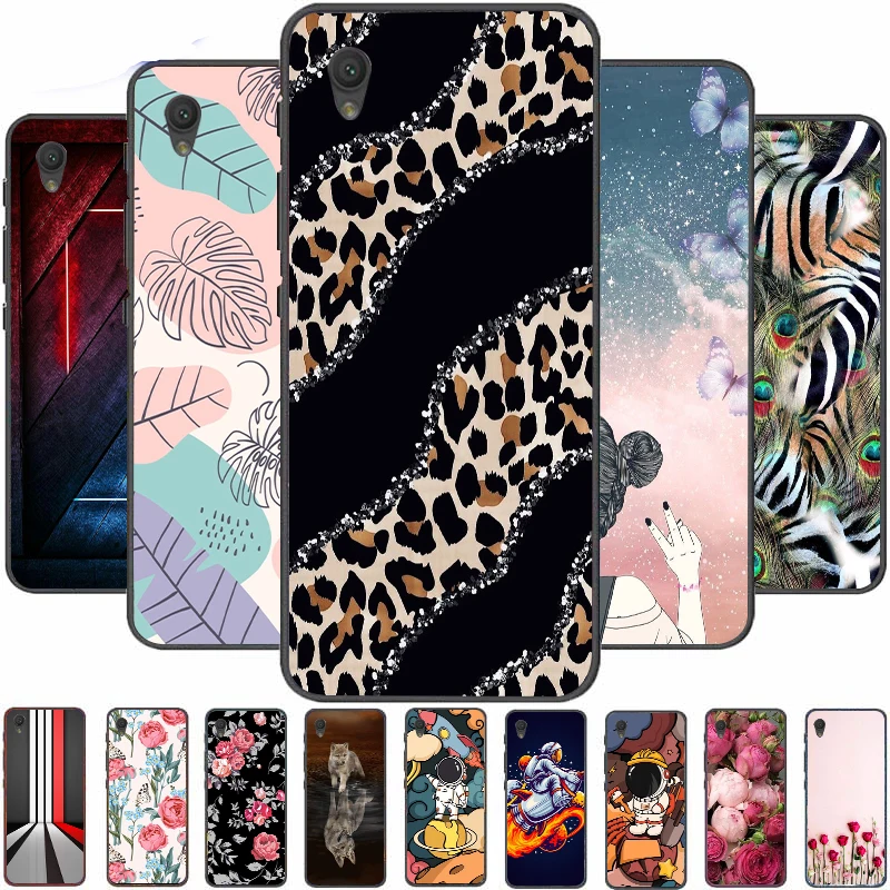 

For Sony Xperia L1 Case G3311 G3312 G3313 Case Soft TPU Cover For Sony L 1 Cases Silicone Bags Bumpers Flower Bag Fundas