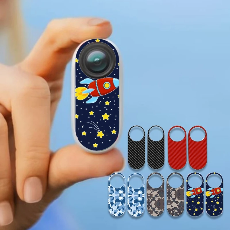 

for 360 GO 2 GO2 Action Camera 2Pc Front Body Sticker Protective Stickers Skin