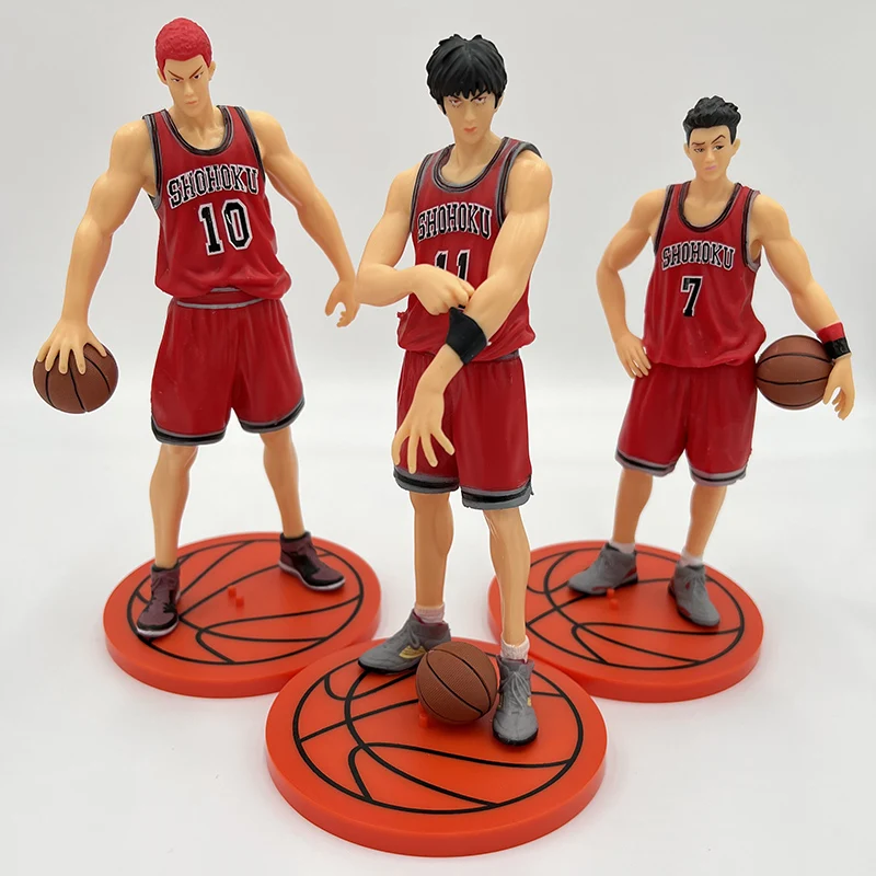 Фигурка аниме Slam Dunk 5 шт./компл. экшн-фигурка рукава Sakuragi Hanamichi/Акаги