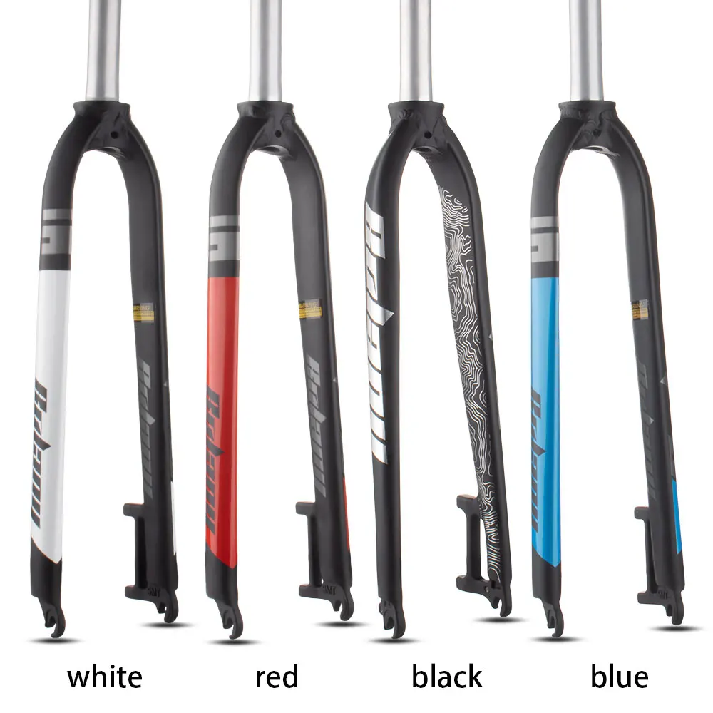Bolany X6 Matte Hard Fork FIt 26/27.5/29inch Aluminum Alloy Mountain Bike Straight Tube 28.6mm A-pillar MTB Bicycle |