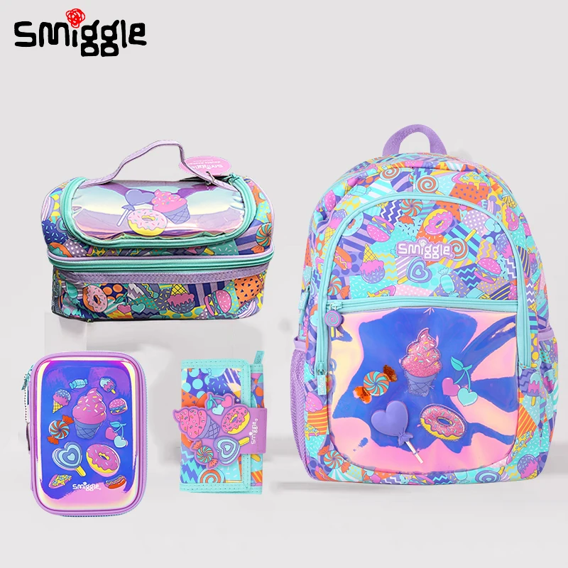 Оригинальный Австралийский рюкзак Smiggle детская шкатулка для канцелярских