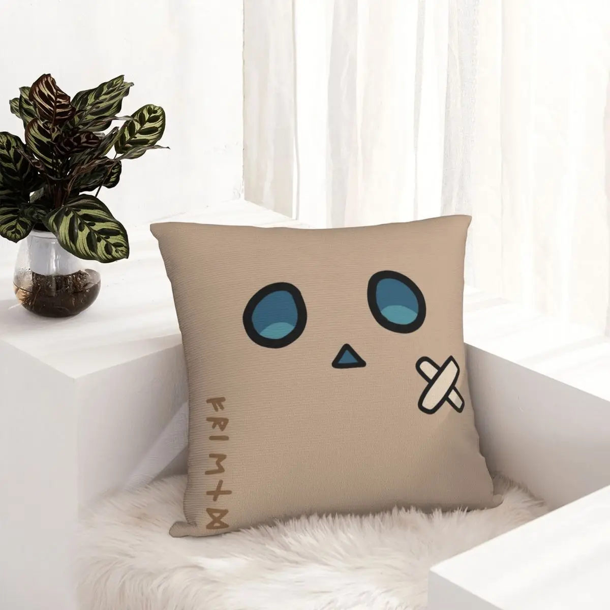 

Friend Nanashi Mumei Mascot Pillowcase Dakimakura Pillow Case Decor Cushions Cover Home Sofa Bed Bedding Car Creative