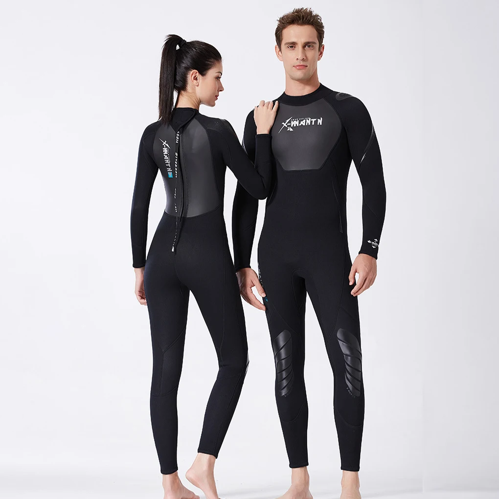 

DiveSail Wetsuits Diving Suit Quick Drying Sunprotection Keep Warming for Diving Snorkeling Surfing Swimming Men Black S