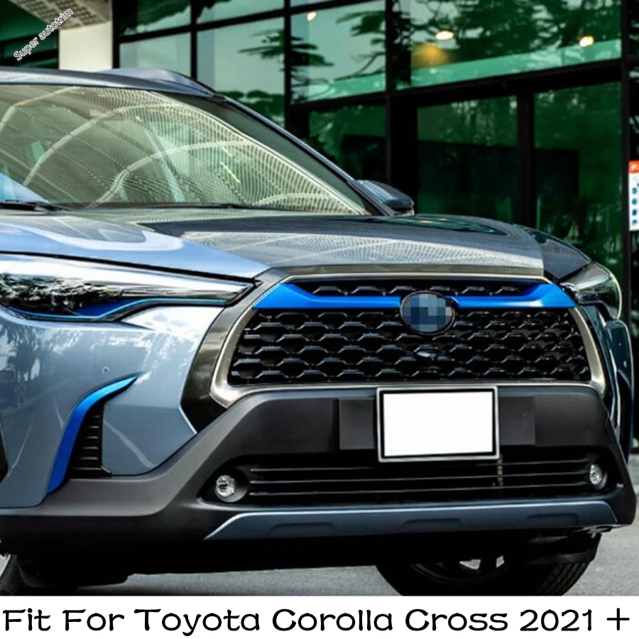 

Exterior Accessories Fog Lamp Eyelid Eyebrow Rear Window Side Spoiler Wing Lip Cover Trim Fit For Toyota Corolla Cross 2021 2022