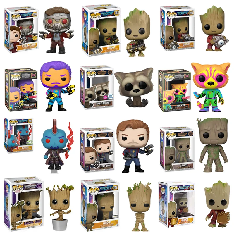 FUNKO POP Movie виниловые фигурки стражи галактик фигурки коллекционеры супер герой виниловые куклы Подарки для детей