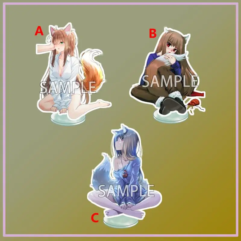 Подставка с аниме специями и волком Holo акриловая фигурка настольное украшение 15