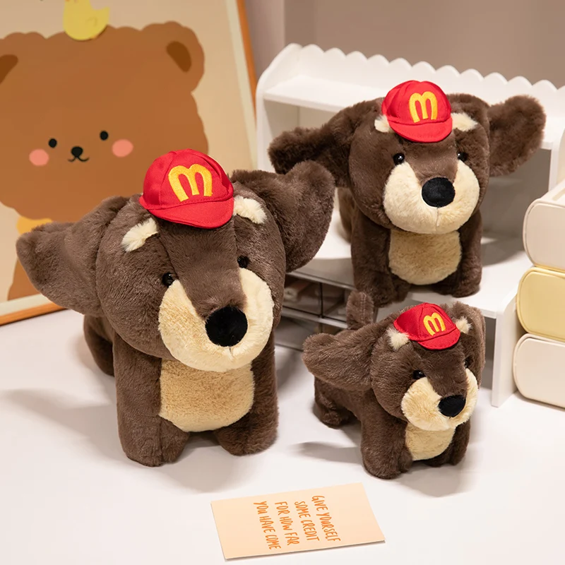 Kawaii колбаса собака плюшевые игрушки для щенков мультяшные животные собаки