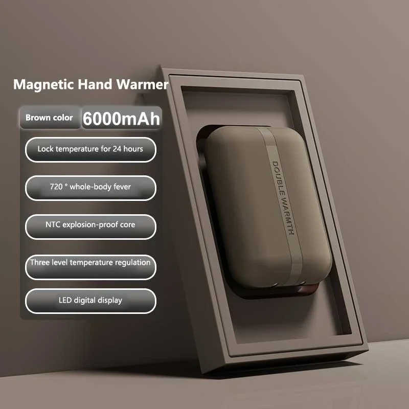 MIJIA Магнитная грелка 6000 мАч