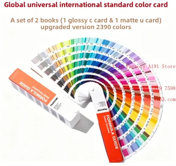 Фото Карта цветов Pantone PMS GP1601B: Международный стандарт, 2390 цветов для печати и покраски №4