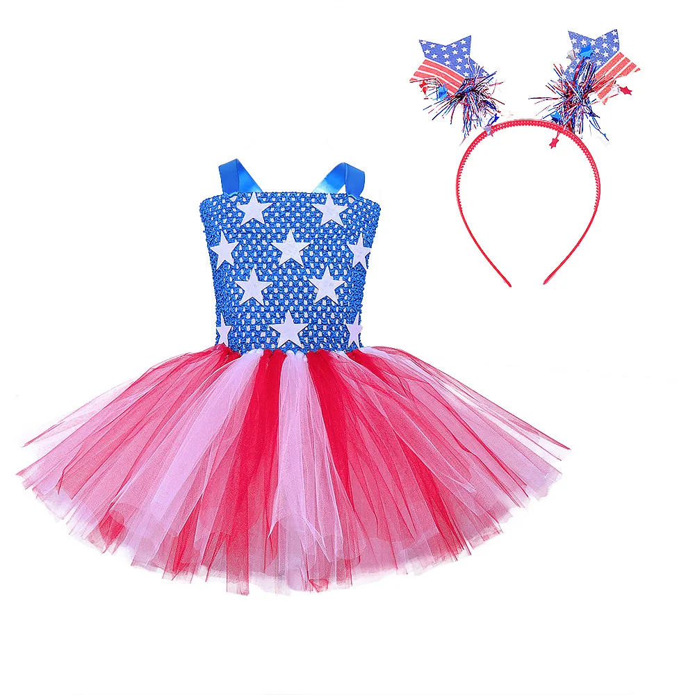 

Костюм на Хэллоуин День независимости США юбка Единорог пачка для детей Пурим день рождения принцесса Чирлидинг