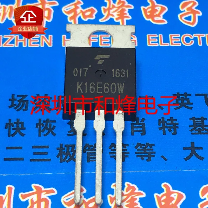 Оригинальный Новый TK16E60W K16E60W TO-220 600V 15.8A, 30 шт.