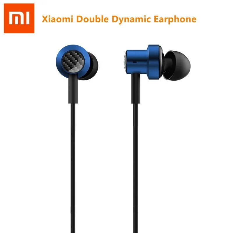 

Original Xiaomi Single/Double Dynamic In-Ear Earphone Wired Control Headset HandsFree With Mic Stereo Earbuds For iPhone Xiaomi