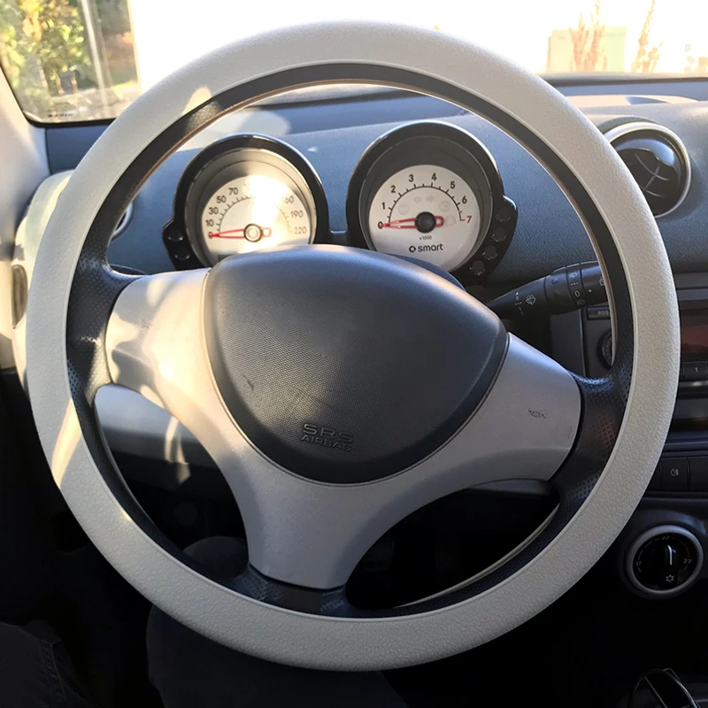 

Разноцветная Мягкая силиконовая текстура чехол на руль автомобильный силиконовый чехол на руль универсальные автомобильные аксессуары