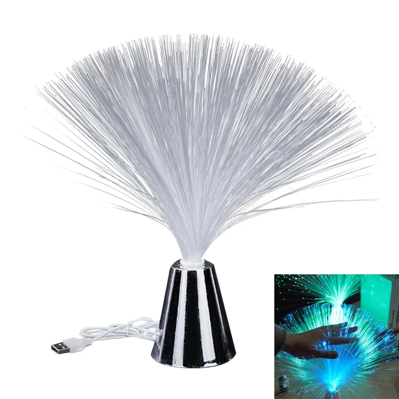 

Multicolored Flashing Table Lamps Fiber Optic Lights Creative Gifts for Children L21A