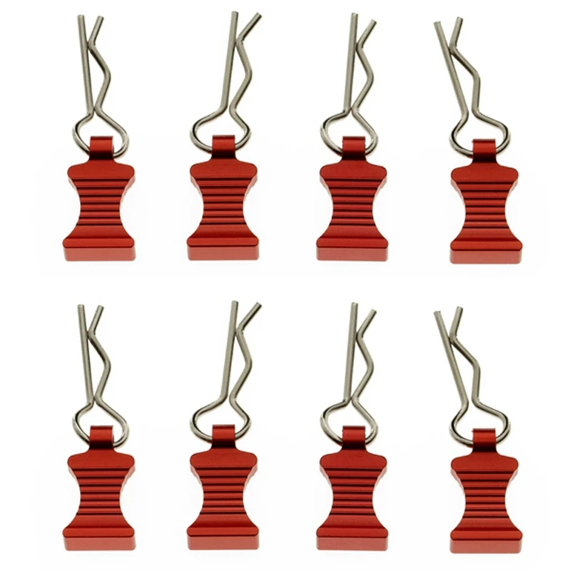 

8 шт., R-образные строительные штыри с алюминиевым креплением для Axial SCX10 TRX4 1/8 1/10