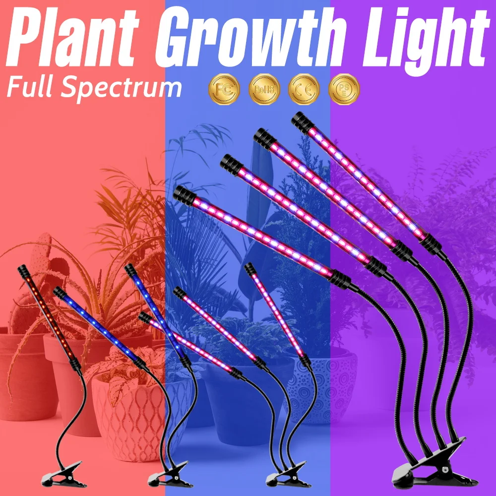 USB LED Plant Grow Light LED Phytolamp For Plants Hydroponics Phyto Lamp Full Spectrum Led Lights Indoor Flower Seeds Growbox
