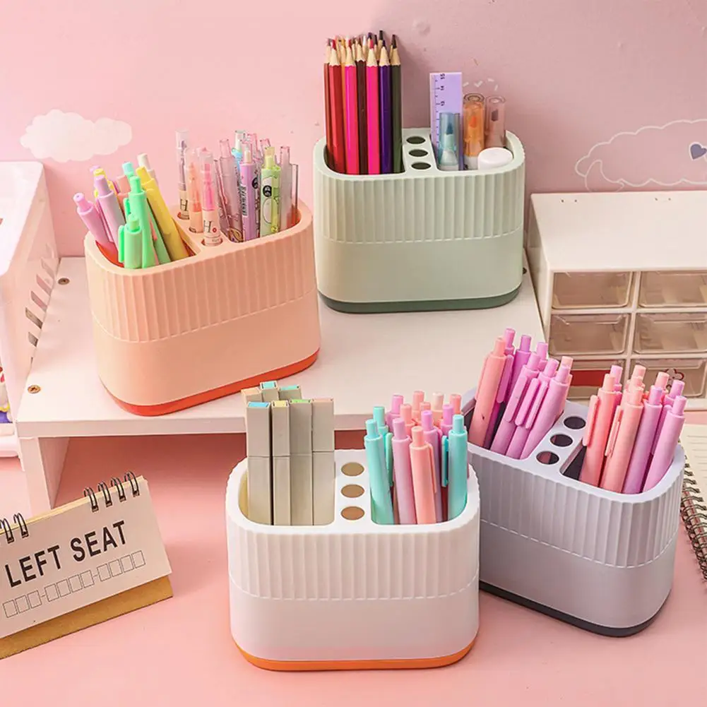 

Pencil Holder Organizer Desk Organizer Table Plastic Storage Box Drawer Pencil Pen Holder For Neatening Tools