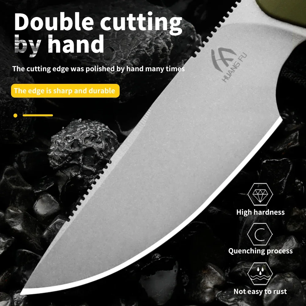 Высококачественное многофункциональное фиксированное лезвие - нож для кемпинга