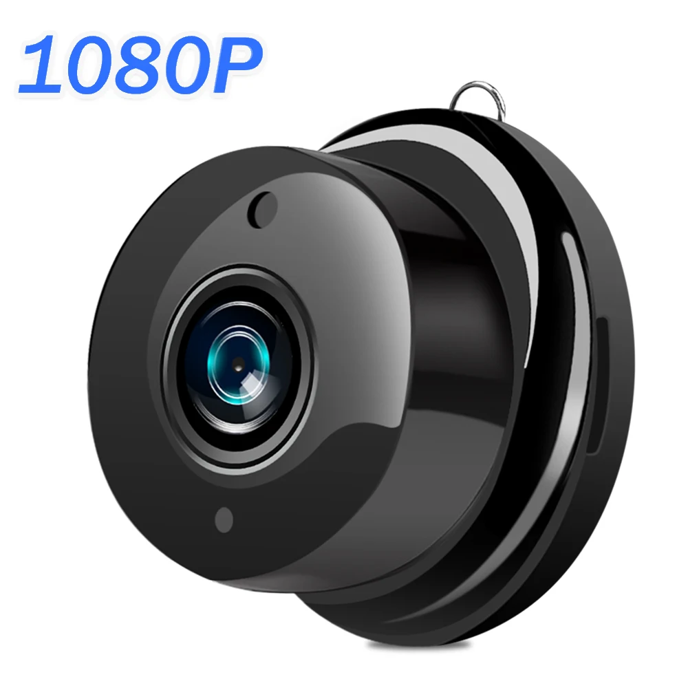 Nueva cámara de vigilancia de seguridad nocturna V380 HD, inalámbrica, Wifi, 1080p, con función de intercomunicación, Mini videocámaras