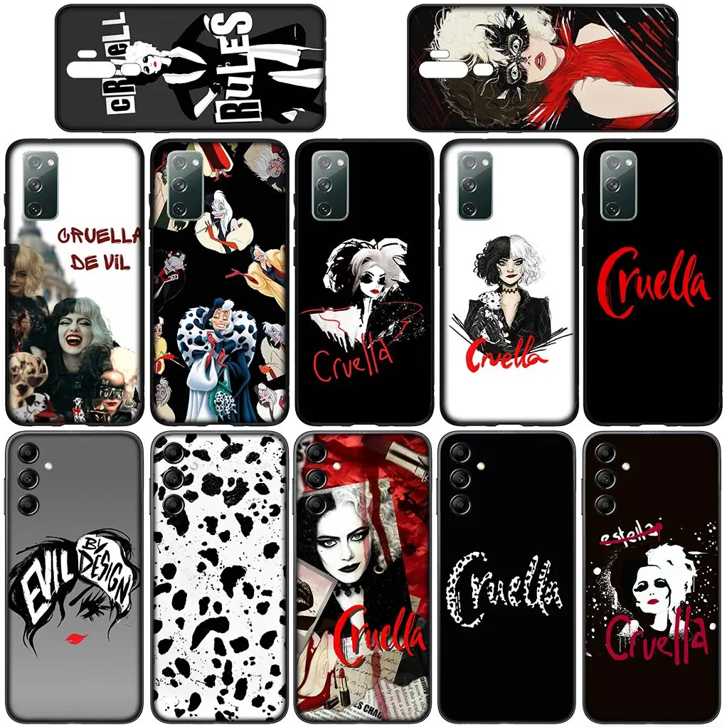 Мягкий чехол Cruella De Vil Devil Funda для Xiaomi Redmi Note 10 12 Pro 10A 10C 12C 10X 10S 8T C телефона