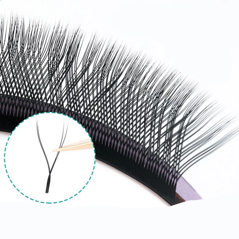 

Y Shape Lashes Handmade 2D Premade Fans 8-15mm Faux Mink Cilios YY Volume Eyelash Extension