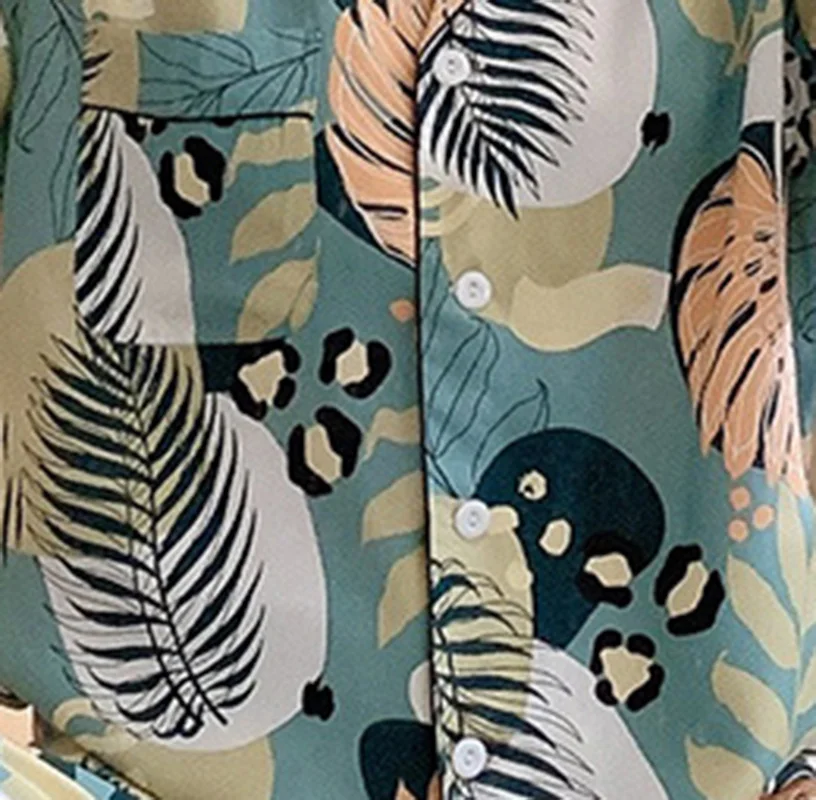 Night Wear For Women Thin Loose Sleepwear Big Size Clothing Loungewear Homewear Summer Pajamas Set Turn-down Collar Short Sleeve