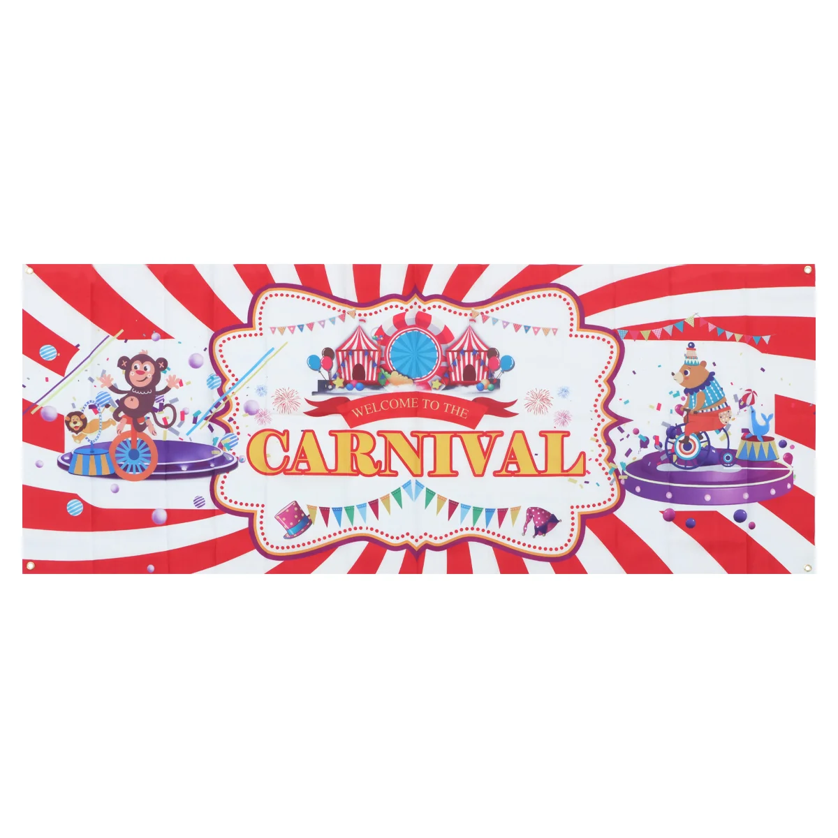 

Carnival Banner Party Circus Backdrop Fiesta Garland Photo Flag Decorations Birthday Mexico Theme Hanging Props Prop Bunting