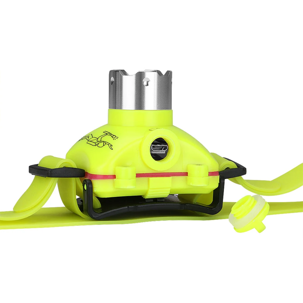 

Waterproof Headlight Diving Head Light Torch Holder