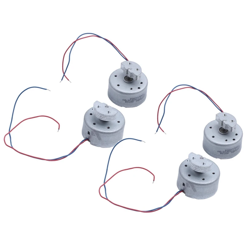 

4Pcs Mini Vibration Motor 3500RPM DC 1.5-6V For Game Joystick